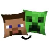 Javoli Minecraft Steve Creeper párna, díszpárna 40 x 40 cm