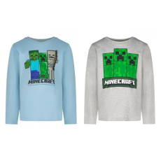 Javoli Minecraft Trio gyerek hosszú ujjú póló, felső 6-12 év