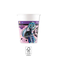 Javoli Monster High Friends papír pohár 8 db-os 200 ml FSC party kellék