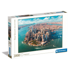 Javoli New York Lower Manhattan 2000 db-os puzzle Clementoni puzzle, kirakós