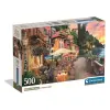 Javoli Olaszország Lake Como 500 db-os Compact puzzle Clementoni