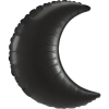Javoli Onyx Crescent hold fólia lufi 66 cm
