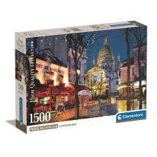 Javoli Párizs Montmarte 1500 db-os Compact puzzle Clementoni puzzle, kirakós