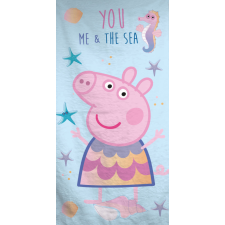 Javoli Peppa malac &amp; the Sea fürdőlepedő, strand törölköző 70x140cm lakástextília