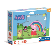 Javoli Peppa malac Nature Class mesekocka 12 db-os Clementoni kreatív és készségfejlesztő