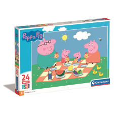Javoli Peppa malac Picnic 24 db-os maxi puzzle Clementoni puzzle, kirakós