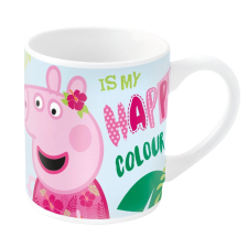 Javoli Peppa malac Pink porcelán bögre 235 ml (8 oz) Díszdobozban bögrék, csészék