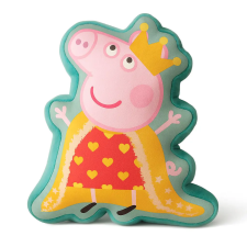 Javoli Peppa malac Queen formapárna, díszpárna 35 cm Velúr babaágynemű, babapléd