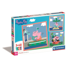 Javoli Peppa malac Relaxing 3x48 db-os puzzle Clementoni puzzle, kirakós
