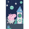 Javoli Peppa malac Space kéztörlő, arctörlő, törölköző 30x50 cm