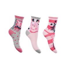 Javoli Peppa malac Sparkle Steps Grey gyerek zokni  27/30