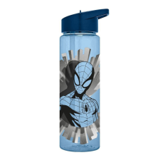 Javoli Pókember Blue műanyag kulacs, sportpalack 600 ml kulacs, kulacstartó