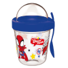 Javoli Pókember Spidey pohár snack tartó fedéllel és kanállal 350 ml