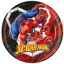 Javoli Pókember World of Webs papírtányér 8 db-os 20 cm FSC party kellék