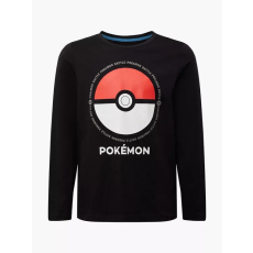 Javoli Pokémon Battle gyerek hosszú ujjú póló, felső 10 év