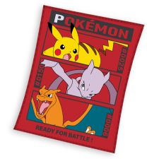Javoli Pokémon Ready flanel polár takaró 130x160cm lakástextília