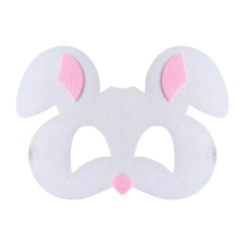 Javoli Rabbit, Nyuszi filc maszk 18,5 cm party kellék
