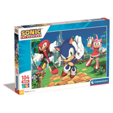 Javoli Sonic a sündisznó Amy Rose 104 db-os maxi puzzle Clementoni puzzle, kirakós