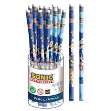 Javoli Sonic a sündisznó Rush HB grafit ceruza radír véggel ceruza