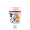 Javoli Sonic a sündisznó Sega papír pohár 8 db-os 200 ml FSC