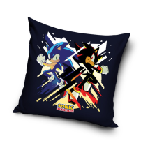 Javoli Sonic a sündisznó Turbo párnahuzat 40x40 cm Velúr lakástextília