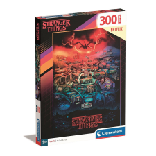 Javoli Stranger Things Hawkins 300 db-os puzzle Clementoni puzzle, kirakós