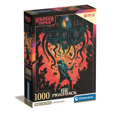 Javoli Stranger Things Piggyback 1000 db-os Compact puzzle Clementoni puzzle, kirakós