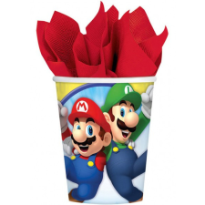 Javoli Super Mario Mushroom World papír pohár 8 db-os 250 ml party kellék