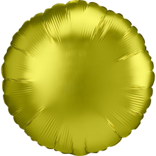 Javoli Szatén Lemon kör fólia lufi 43 cm party kellék