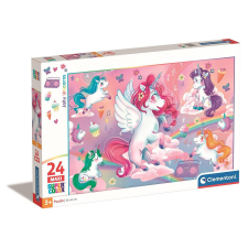 Javoli Unikornis Jolly 24 db-os maxi puzzle Clementoni puzzle, kirakós