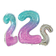 Javoli Űr 2-es Space szám fólia lufi 78 cm party kellék