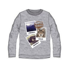 Javoli Ushuaia Pictures Szürke férfi otthoni póló S-XXL