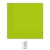 Javoli Zöld Unicolour Light Green szalvéta 20 db-os 33x33 cm FSC