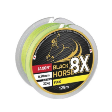  Jaxon black horse 8x fluo braided line 0,08mm 125m horgászzsinór