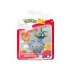 Jazwares Pokémon 3 db-os figura csomag - Charmander, Trubbish &amp; Poliwhirl