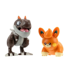 Jazwares Pokémon Battle Figure 2 Pack 5cm Tyrunt and Pawmi játékfigura
