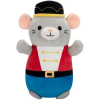 Jazwares Squishmallows  25 cm - Murray a szürke egér diótörőnek öltözve Hugmee, SQHM00505