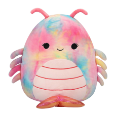 Jazwares Squishmallows 30 cm, Candis a szivárványos garnélarák, SQCR04140 plüssfigura
