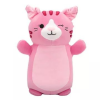 Jazwares Squishmallows HugMees 25 cm - Geraldine a rózsaszín skót lógófülű cica