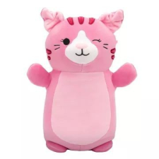 Jazwares Squishmallows HugMees 25 cm - Geraldine a rózsaszín skót lógófülű cica plüssfigura