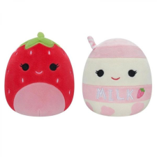 Jazwares Squishmallows: Kifordítható eper és epres turmix plüss - 13 cm plüssfigura