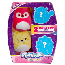 Jazwares Squishmallows: Squishville Bright Squad mini plüssfigura szett - 4 db-os plüssfigura