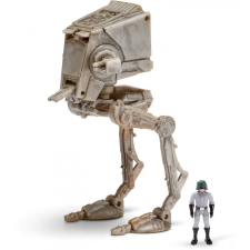 Jazwares Star Wars - Csillagok háborúja Micro Galaxy Squadron 8 cm-es jármű figurával - Felderítő Terepjáró Lépegető AT-ST figurával akciófigura