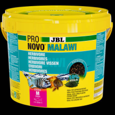 JBL Pronovo Malawi Grano &quot;M&quot; - Akváriumi alaptáp granulátum 8-20 cm-es sügérek számára (5,5l/2750g) haleledel