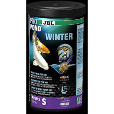 JBL ProPond Winter S - Granulált főtáplálék tavi díszhaklak részére (S) 0,6kg/1l haleledel