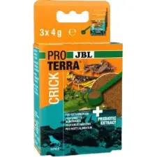 JBL | PROTERRA Crick | Teljesértékű eledel takarmány rovarok etetéséhez - 3x10 ml kisállatfelszerelés