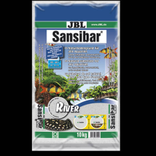 JBL Sansibar RIVER - Könnyű, finom hordozó fekete kövekkel édes- és sósvízi akváriumokhoz és terráriumokhoz (10kg) halfelszerelések