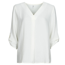 JDY Blúzok JDYDIVYA 3/4 TOP WVN Fehér DE 32 blúz