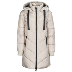 JDY Steppelt kabátok JDYSKYLAR PADDED HOOD JACKET OTW NOOS Bézs EU S