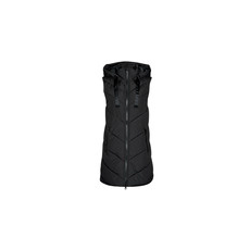 JDY Steppelt kabátok JDYSKYLAR PADDED HOOD WAISTCOAT OTW Fekete EU M